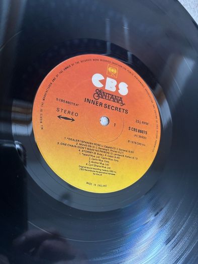 Santana vinyl lp