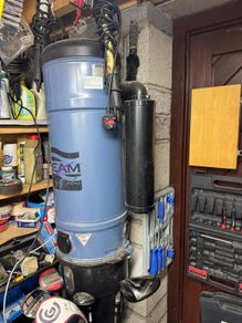 Beam central vacuum power unit