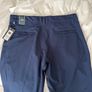 Men's navy golf shorts Image 2
