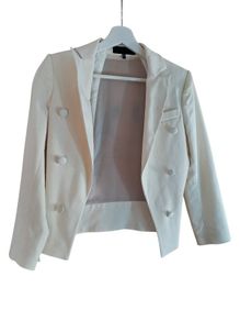 BASTYAN ivory bolero style Blazer