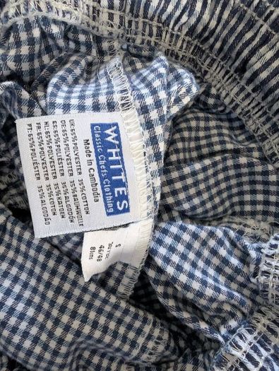 Whytes Chef Trousers Size Small