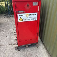 Safety bunded chemical cabinet
