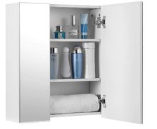 Mirror Cabinet 3 Door Bathroom Storage Cabinet