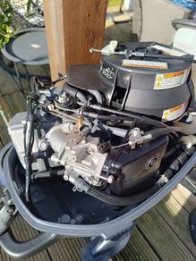 Yamaha 6 HP 4 stroke outboard engine