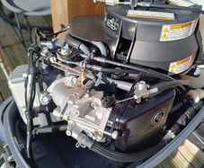 Yamaha 6 HP 4 stroke outboard engine