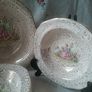 Seven Piece Crinoline Lady Dessert Set Image 4