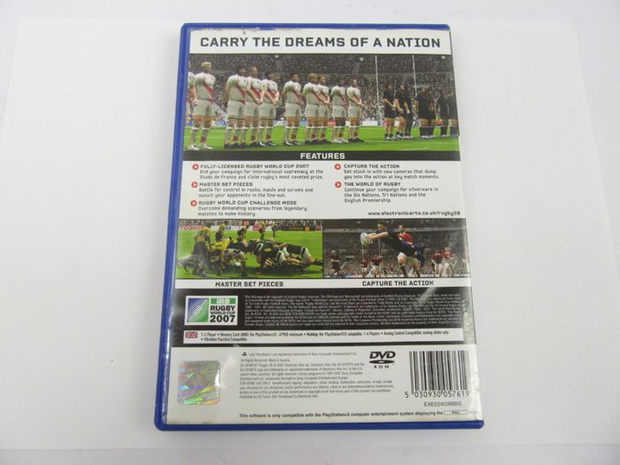 Rugby 08 PS2 PlayStation 2 PAL Complete Free Post