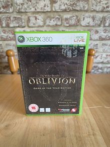 Xbox 360 Oblivion Elder Scrolls IV GOTY Edition