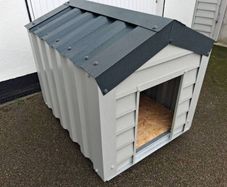 steel kennel  large