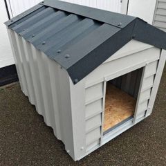 steel kennel  large
