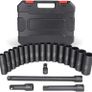 20pcs 1/2" Drive Metric Impact Socket Set Universal Socket Metric Drive Deep Socket Wrench For Air Pneumatic Repair Tools Image 9