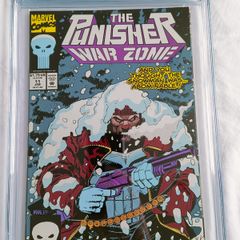 Punisher War Zone Issue 11 CBCS / CGC 9.8 Certified Graded Comic Framed  DC Marvel