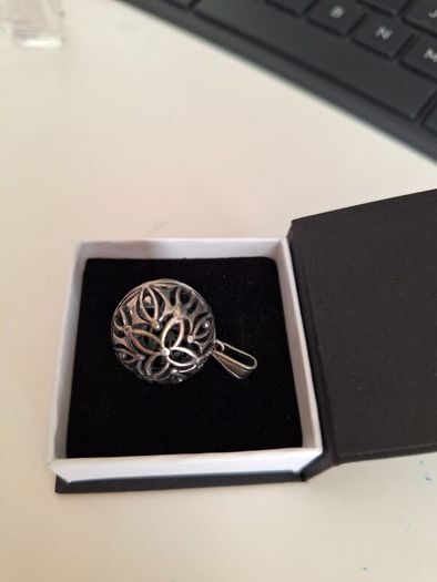 new silver pendant
