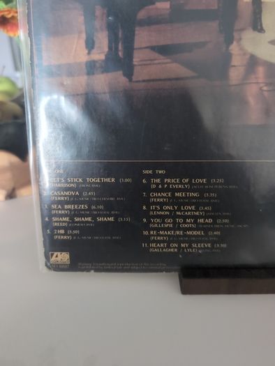 Bryan Ferry - Let's Stick Together (LP, Album, Comp, PR ) Vinyl