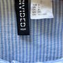 Ladies Blue Cotton Striped Shirt by H&M Image 2