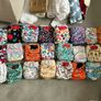 28 TotsBots EasyFit STAR Reusable Cloth Nappies Huge Bundle Image 3
