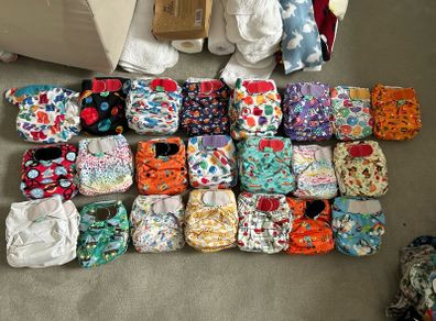 Cloth Nappy - Tots Bots Easy fit Star (28 nappies)