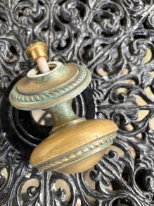 Vintage brass door knob