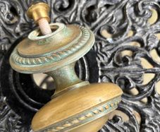Vintage brass door knob