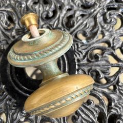 Vintage brass door knob