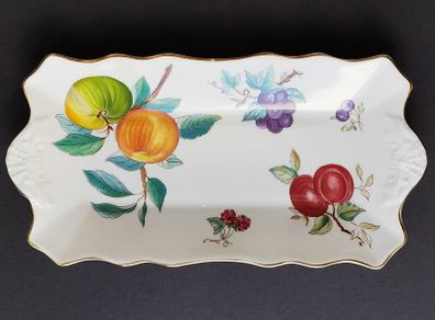 A Vintage Aynsley Georgian Fruit Pattern Fine Bone China Serving Tray