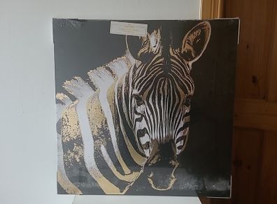 zebra and cheetah picture canvases