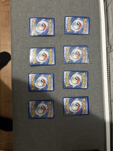 Damaged pokemon cards