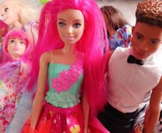 Assorted dolls