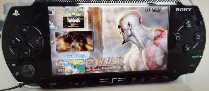 Psp Modded 1004 64gb 2 Original Sony Batteries Original charger