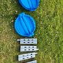 Collapsible Caravan / Camping Rubbish Bin Blue Image 4