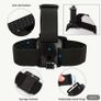 6pcs Action Camera & Phone Clip Mount Kit - Durable ABS, Fit for Sports Cameras & Smartphones, with Adjustable Straps & Secure Buckles - Ideal for Outdoor Adventures, Handsfree Filming|Versatile Mounting Kit|Durable Abs Material, Camera Image 4