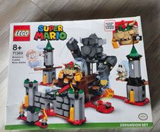 SUper Mario bros lego Bowser Castle Boss Battle