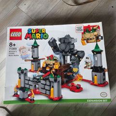 SUper Mario bros lego Bowser Castle Boss Battle
