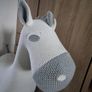 Oscar J Line plush nursery deco horse Image 5