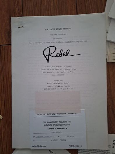 Job Lot Of Press Kit Production Notes And Synopsis