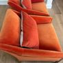 Armchairs - Pair - Oriana B - Burnt Orange Velvet Image 4