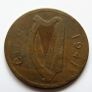 Exceptional Severe Irish error coin 1941 Penny Image 4