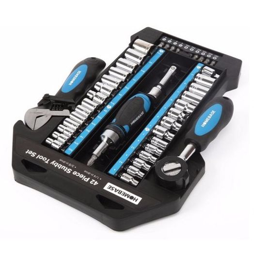 42 Piece Stubby Tool Set