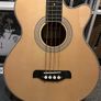 Brunswick Acoustic/Electric Bass Guitar Image 2