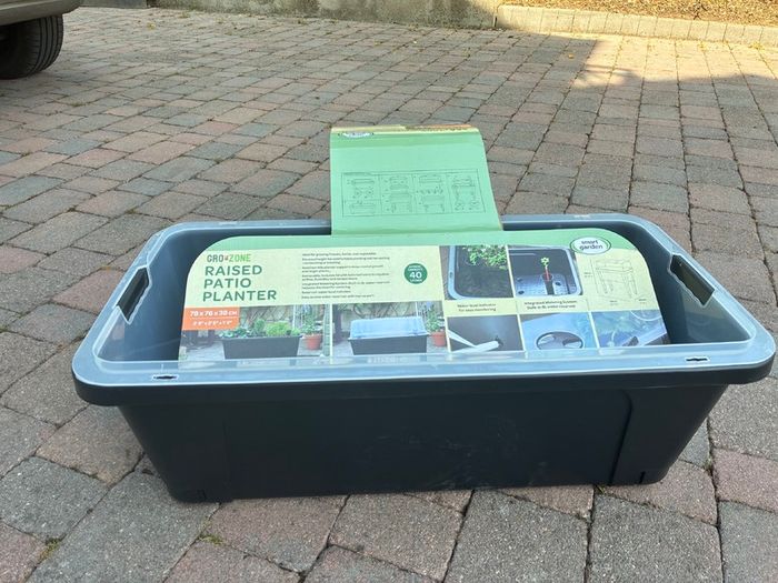 Raised Patio Planter