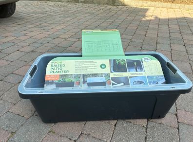 Raised Patio Planter