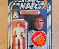 Star Wars Han Solo Stormtrooper Disguise 3.75 " Scale (Unpunctured) From The New Retro Collection New & Unopened