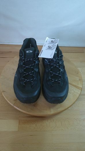 Genuine Salomon XT-Quest 2 Advanced Trail Sneakers (Black / Ebony) - Mens Size Ire 11.5 / EUR 46 BNWT (Art 416563)