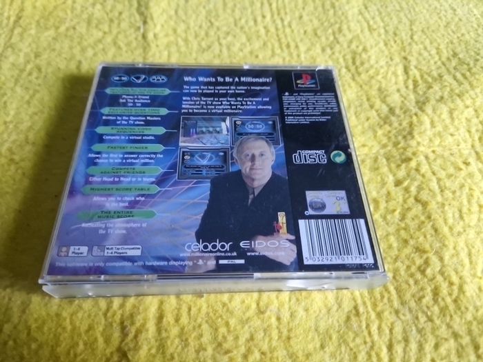 Who wants to be a millionaire PlayStation1 ps1 PlayStation2 ps2 games Original