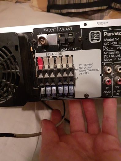 Panasonic SA-HT75 5 Disc Dvd/Cd Player