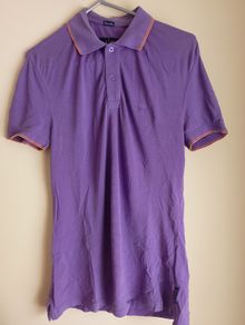 Purple Armani Polo Shirt Size S