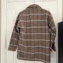 Brown Ladies shirt jacket plaid, size S Image 9