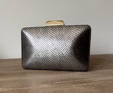 Silver occasional bag