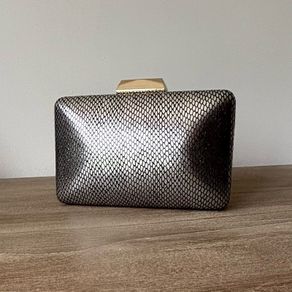 Silver occasional bag