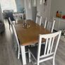 6 Seater Dining Table & Chairs Image 3